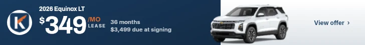 The same offer as a 728 by 90 leaderboard